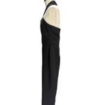 Adelyn Rae Black Cindy Halter Sleeveless Jumpsuit  Women's Black Size Medium Photo 2