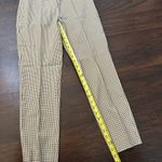 Theory  yellow, cream & black plaid dress pants size 4 Photo 6