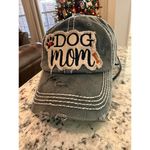 KBETHOS Distressed “Dog Mom” Baseball Cap Gray Adjustable Vintage Photo 12