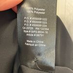 Talula Aritzia Black Sleeveless V-Neck Wrap Front Mini Dress Sz 4 EUC Photo 10