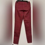 Umgee  maroon distressed elastic waist jeggings size S Photo 2