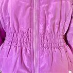 Madden Girl Vibrant Purple & White Puffer Coat. Photo 3