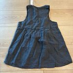 James Perse NWT  Women’s Gathered Linen Top Dark Gray Sleeveless Size 0/XS Photo 7