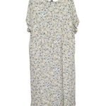 Torrid Maxi Rayon Slub Surplice Wrap Dress Sunshine Ditsy Floral Midi Womens 3X Photo 3