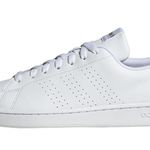 Adidas  Advantage White Sneakers Copper Metallic Size 8 GW4845 Cloudfoam Photo 0