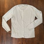 Banana Republic  celadon green silk cardigan, vintage, size M Photo 2