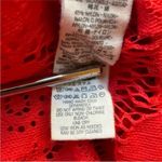 Free People Red Sweet Dreams Lace Crop Top - XS Photo 12