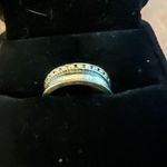 Unisex Stainless Steel Silver Pinky Ring Photo 1