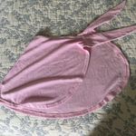 Aurelle Swim New Pink Terrycloth Bikini Wrap Skirt Photo 2