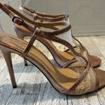 Italina  Rose Gold Slingback  Heels Lace Size 8.5M Elegant Party formal Photo 0