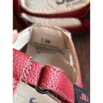 Jambu JBU By  Shoes Womens 7.5 Charley Encore TStrap Mary Jane Flats Red Leather Photo 5