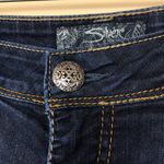 Silver Jeans  Co. Women’s Frances 18” Straight Leg Dark Wash Denim Jeans Photo 5