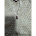 Eddie Bauer Women Quilted Jacket Size M Green 1/2 Zip Mock Neck Pullover Outdoor Photo 9