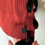 Scotch & Soda  Maison Scotch Red Sweater Tank Black Velvet Tie Sides Size XS Photo 6