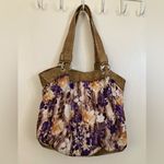 🎉Host Pick🎉Sienna Ricchi Tan Faux Crocodile Floral Hobo Shoulder Bag Purse Photo 13