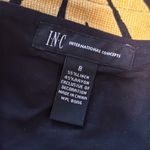 I.N.C. Floral Black and Yellow Bubble Photo 5