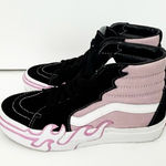 Vans Sk8-Hi Flame in Pink Lilac Shoes Size 7 Photo 0