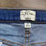 J.Crew Classic Blue Jean Shorts Womens Sz 28 Raw Hem Photo 2