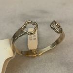 Crown & Ivy  Hinged Bangle Bracelet - Gold Tone jewelry Photo 3