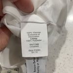 Madewell  Size S Dress Scatterblock Tassel Shift Cap Sleeve White Black Women’s Photo 8