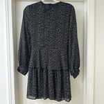 Lulus  Tell You I Love You Black Floral Long Sleeve Dress, Size S Photo 12