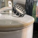 Macy's NWOT Sterling Silver Heart Eternity W/8 Photo 8