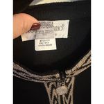 Brownstone Studio NewYork Sweater & Skirt Set 12Petite Vintage Outfit Black/Gold Size 12P Photo 5