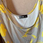 Chic Me  junior Gray and Yellow Floral Bodysuit large Photo 2