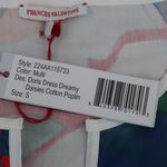 Frances Valentine Doris Dress Dreamy Daisies Cotton Poplin Size Small Red Photo 3