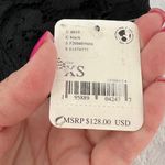 Free People  Adella Corset Black Strapless Maxi Dress Boho Ruffle Size XS NWT Photo 4