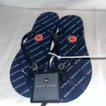 Tommy Hilfiger  Blue Flip Flop Slippers Photo 2
