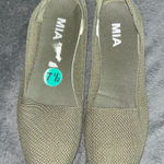 MIA Black Slip-On Flats with Elastic Goring Photo 0