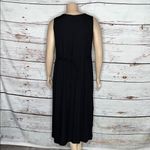 draper's & damon's Draper’s & Damon’s Sz 1X Black & Brown Patchwork 2 Pc. Jacket & Dress Outfit Set Photo 6