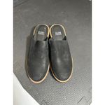 Eileen Fisher  Loti‎ Tumbled Nubuck Wedge Mule in Black Women's Size 5.5 Photo 7