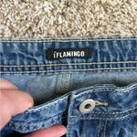 Flamingo NWT  Blue Denim Distressed Jeans XXL Size 16 Photo 1