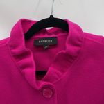 Talbots  wool pink jacket blazer ruffle collar sz S church office girly Photo 1