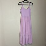 Athleta  Elation V-Neck Hybrid Dress in‎ Begonia Pink Size Small Photo 5
