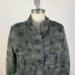 Rails Collins Military Jacket in Sage With Black Stars Photo 2