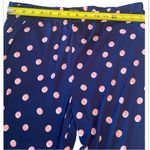 Kate Spade  Blue with pink polka dots cropped pajamas Size Large Photo 5