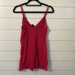Victoria's Secret  Red Lace Camisole Sz Lg Bin 🔵 Photo 6