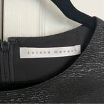 Susana Monaco Black Sparkle Detail Boat Neck Sleeveless Cocktail Dress Size. 6 Photo 4