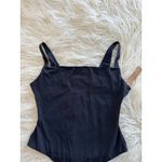 SKIMS Fits Everybody Square Neck Bodysuit Onyx Size Large Photo 2