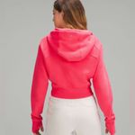 Lululemon  Scuba Full Zip Cropped Hoodie LIP GLOSS Pink Photo 1