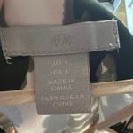 H&M  Olive Green & Beige Abstract Camo A-Line Skirt – Size 6 Photo 4