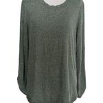 Fortune + Ivy  Heather Green Sweater Size Large Photo 0