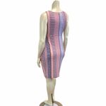 Motherhood Women’s Small Maternity Blue Pink Sleeveless Boy Girl Color Dress Photo 2