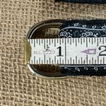 Eliza B. Womens Designer Blue Paisley Cotton Belt S Photo 8