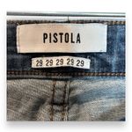 Pistola  Womens Cotton Denim Five Pocket High-Rise Straight Jeans Blue Size 29 Photo 2