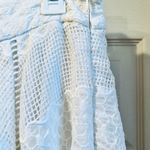 Annabella White Midi Lace Handkerchief Skirt Photo 2