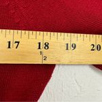 Knitted Dove Red Beaded Cardigan Sweater Womens L Cropped Preppy Coquette Boho Size L Photo 7